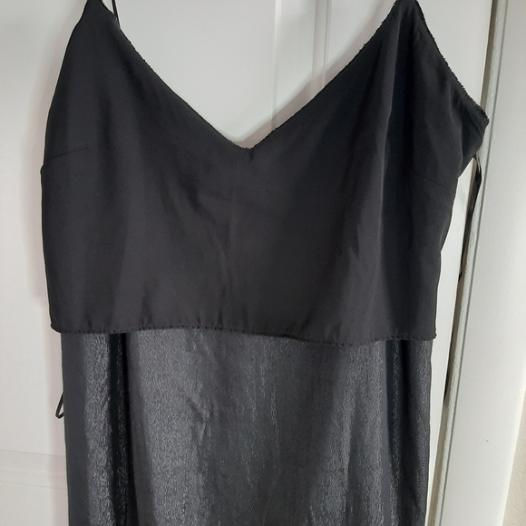 Top shop shimmer velvet mini slip dress 10 - Picture 10 of 13